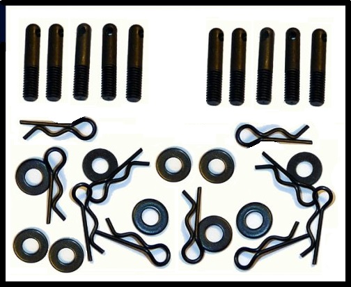 100912 Complete Quick Release pin kit (5iveB/5iveT) - Click Image to Close